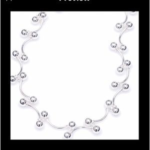 NEW 925 solid silver ball nicklace